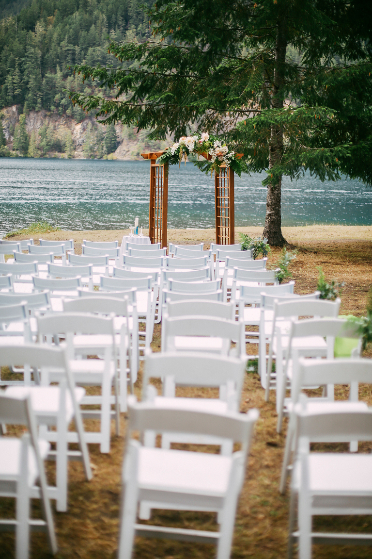 Chairs at the ceremony