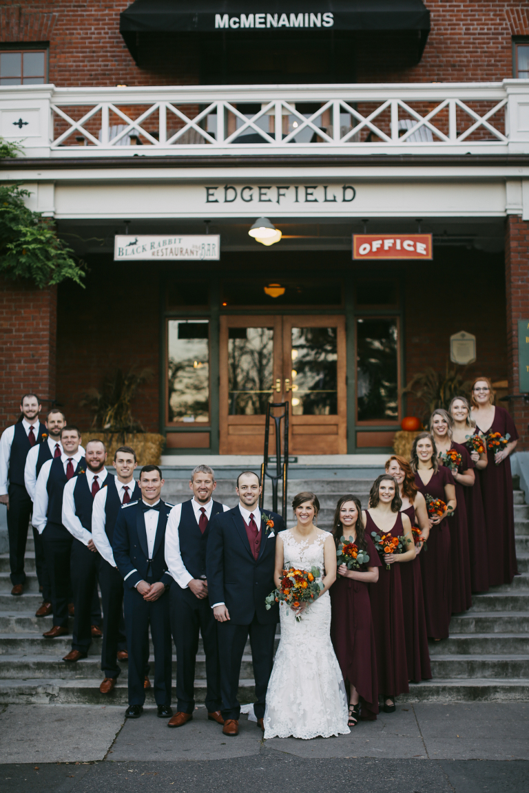 Portland McMenamin's Edgefield Wedding 
